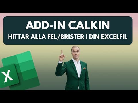 Rickard Bäck om Calkin