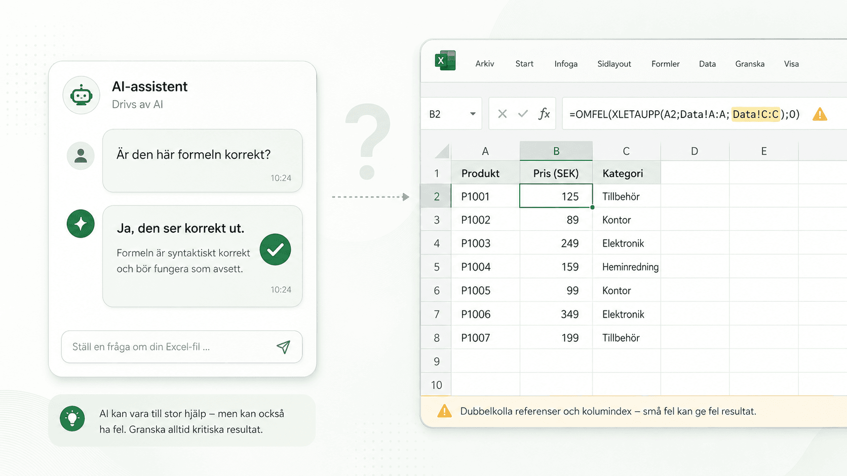 What AI can do in Excel, and where the limit is
