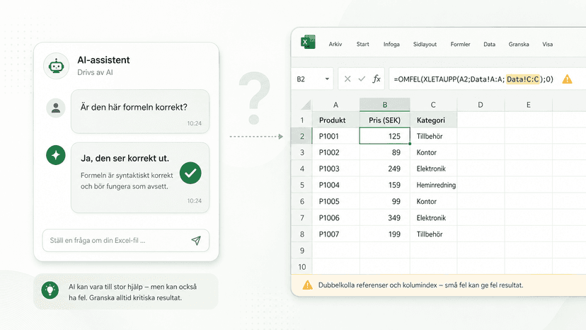 What AI can do in Excel, and where the limit is